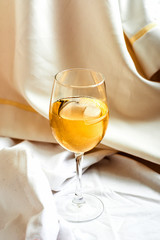 white wine glass