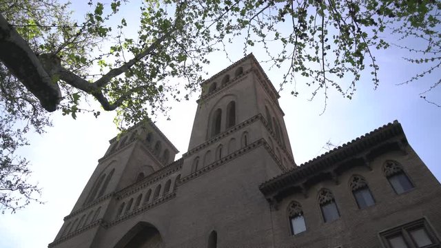 Low angle view of Iglesia Sagrado Corazon de Jesus