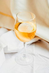 white wine glass