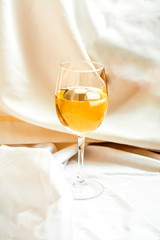 white wine glass