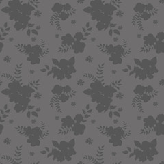 Fashionable pattern in small flowers. Floral seamless background for textiles, fabrics, covers, wallpapers, print, gift wrapping and scrapbooking. Raster copy.