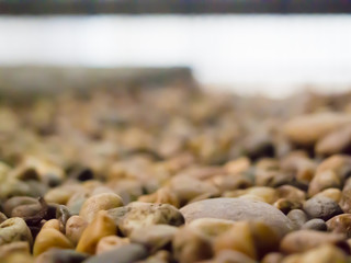 blur image - closeup nature gravel background