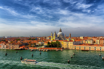 Skyline and Canal in Venice