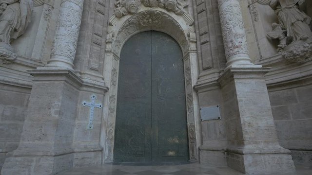 Valencia Cathedral's main door