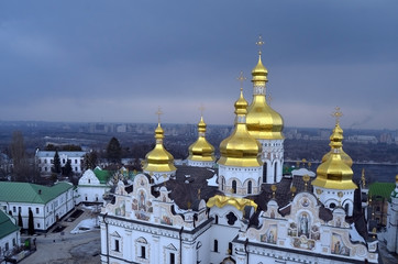Fototapeta na wymiar Kiev Pechersk Lavra monastery 
