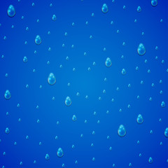 Abstract Water transparent drops backgrounds.vector