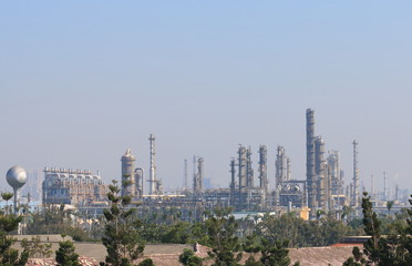 Industrial factory in  Kaohsiung Taiwan