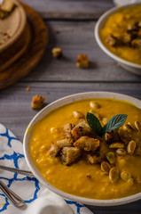 Pumpkin soup delish organic soup