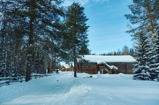 Russian Traditional wooden architecture