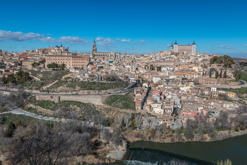 Fototapeta na wymiar Old city Toledo Spain