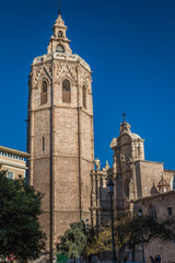 Fototapeta na wymiar Valencia Cathedral Spain