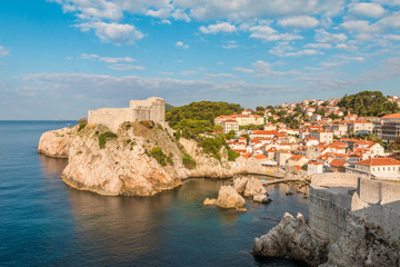 Fototapeta na wymiar Walls of Dubrovnik