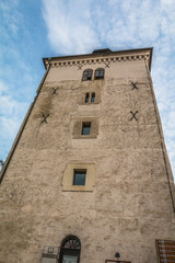 Fototapeta na wymiar View of Old tower in Zagreb Croatia