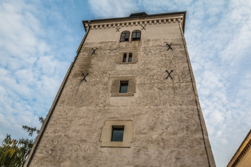 Fototapeta na wymiar Old tower in Zagreb