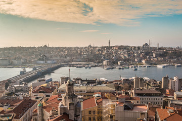 Sunset in Istanbul