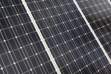 Panel solar battery is close up. Industry