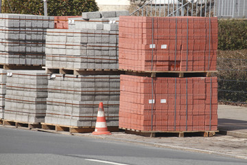 Pflasterstersteine aus Beton
