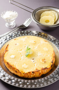 Cottage Cheese Casserole With Pineapple.