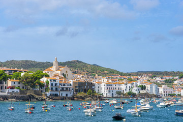 Fototapeta na wymiar Wonderful landscape of the famous Spanish town Cadaques