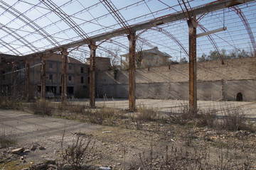Fototapeta premium Fabbriche di mattoni abbandonate