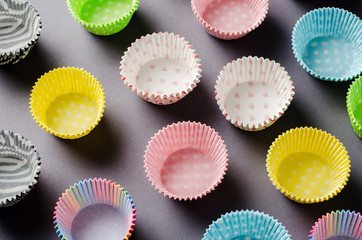 Paper capsules for capcake.