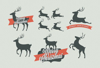 Christmas Deer Signs