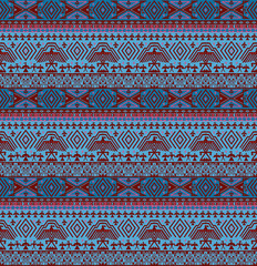 Tribal ethno seamless background