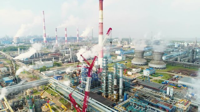 Petrol Company Territory with Production Workshops