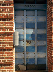 Old vintage european door