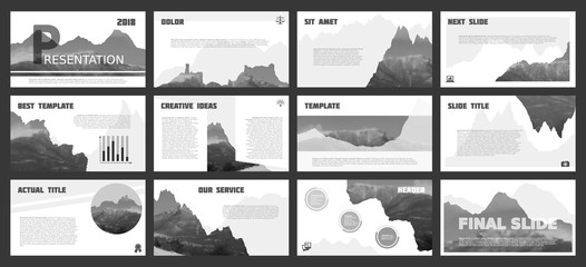 Backgrounds of digital technology.  Colored and blurred elements for presentation templates. Leaflet, Annual report, cover design. Banner, brochure, layout, design. Flyer. Vector illustration - 198727298