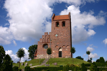 Fototapeta premium church in denmark