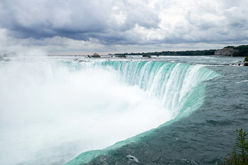 Canada, Niagara falls, travel, attractions, city, water, river, sky, nature, rainbow