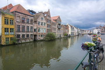 Gent canals, Belgium