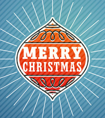 Merry Christmas Postcard