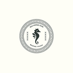 Set of sea and nautical typography badges and design elements. Templates for company icon or web decoration. Marine cruise, beach resort, shipbuilding. Vector collection. Logotype Logo