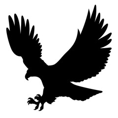Eagle silhouette 004