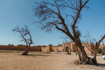 The ancient city walls in Taroudant, Morocco, on September 8, 2012.