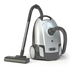 Vacuum cleaner isolated on white background.