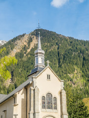 Paroisse Saint Bernard church in Chamonix, France