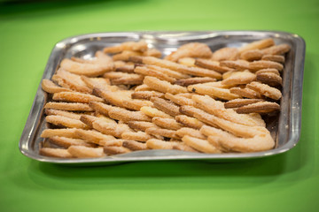 tray full of sweet pastries