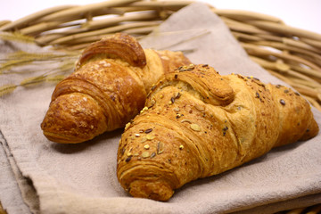 croissants close-up