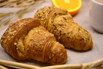 croissants close-upp