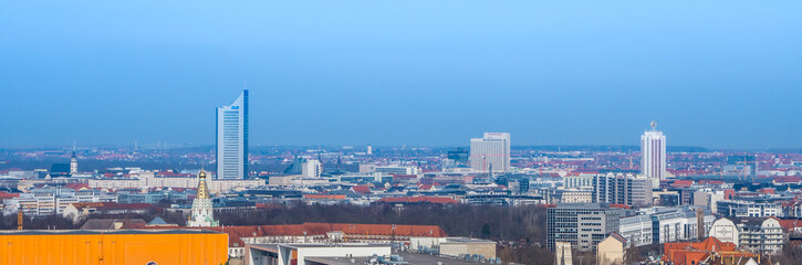 Skyline von Leipzig