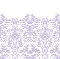 Seamless lilac lace