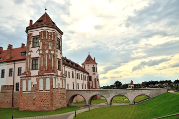 Fototapeta na wymiar Belarus, Mir, Mir castle