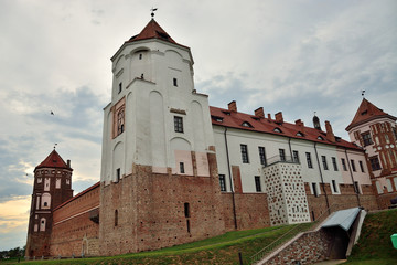 Fototapeta na wymiar Belarus, Mir, Mir castle