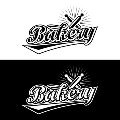 Bakery Shop Retro Logo Vcetor