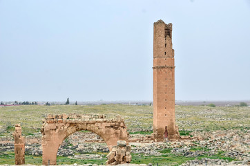Old Ruins Of Harran University, Sanliurfa, Turkey. It is the place where the first Islamic...