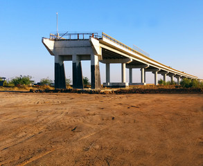 Bridge under construction