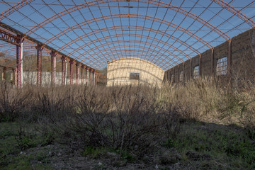 Fabbrica di mattoni abbandonata